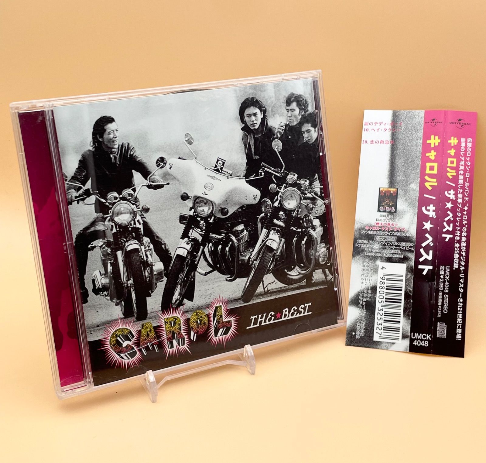 帯付 キャロル CD ザ・ベスト CAROL The Best デジタル・リマスター盤