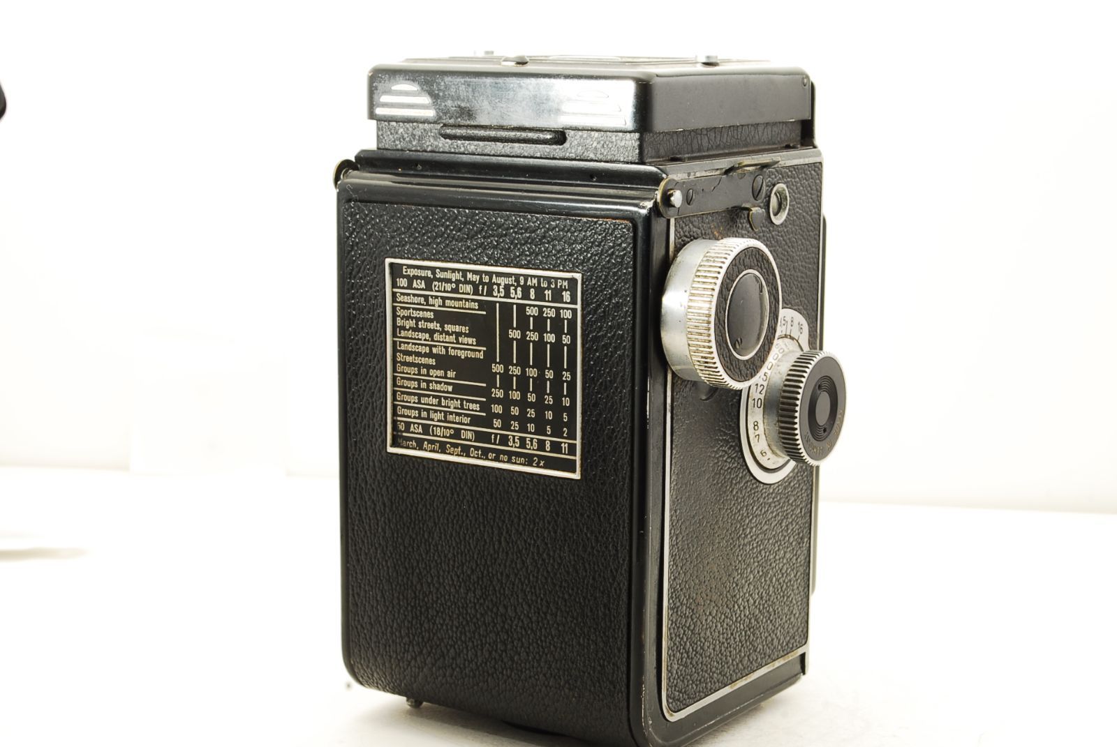 20317 動作品 ローライ ROLLEICORD III Xener F3.5 75mm 二眼レフ