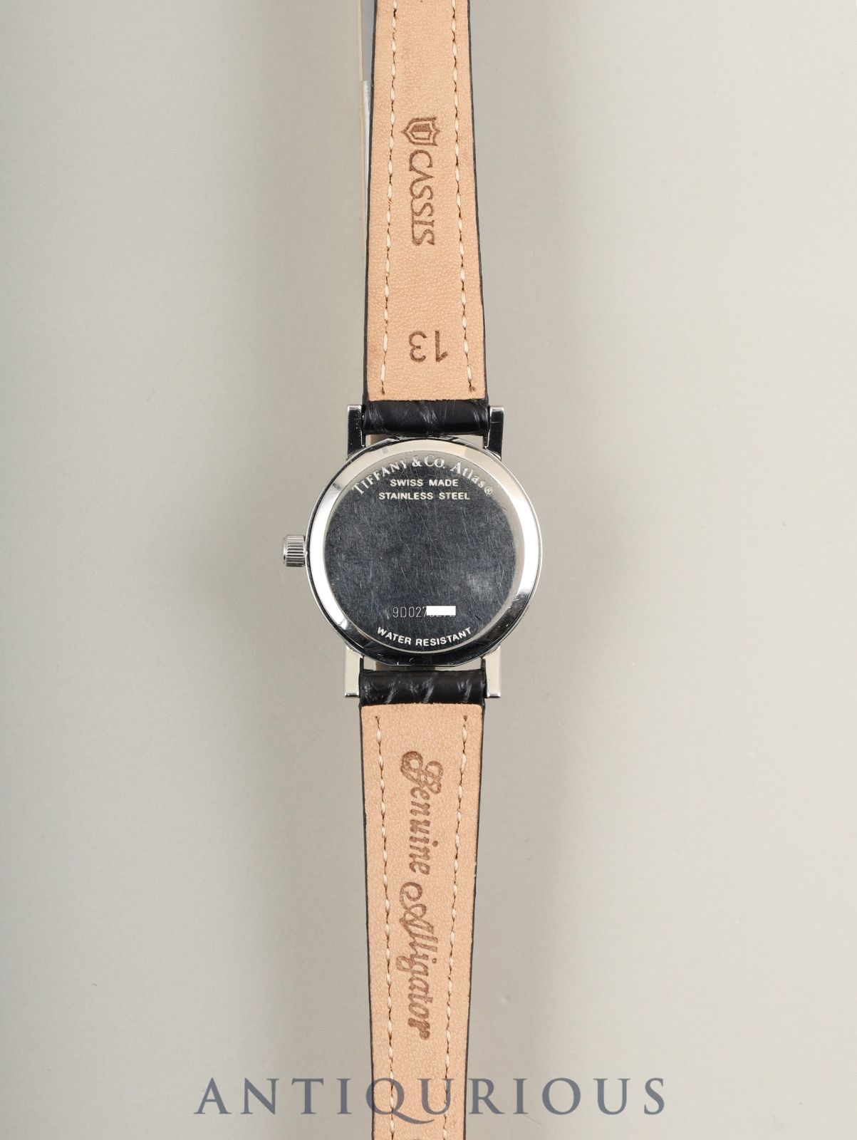 ティファニー アトラス 820.1008 クォーツ Cal.256.041 SS 革 純正