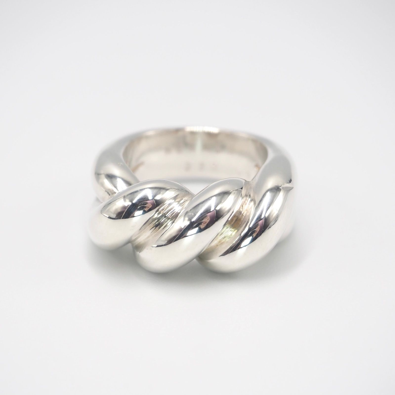 HERMES 約12号 トルサード リング シルバー925 エルメス - メルカリ