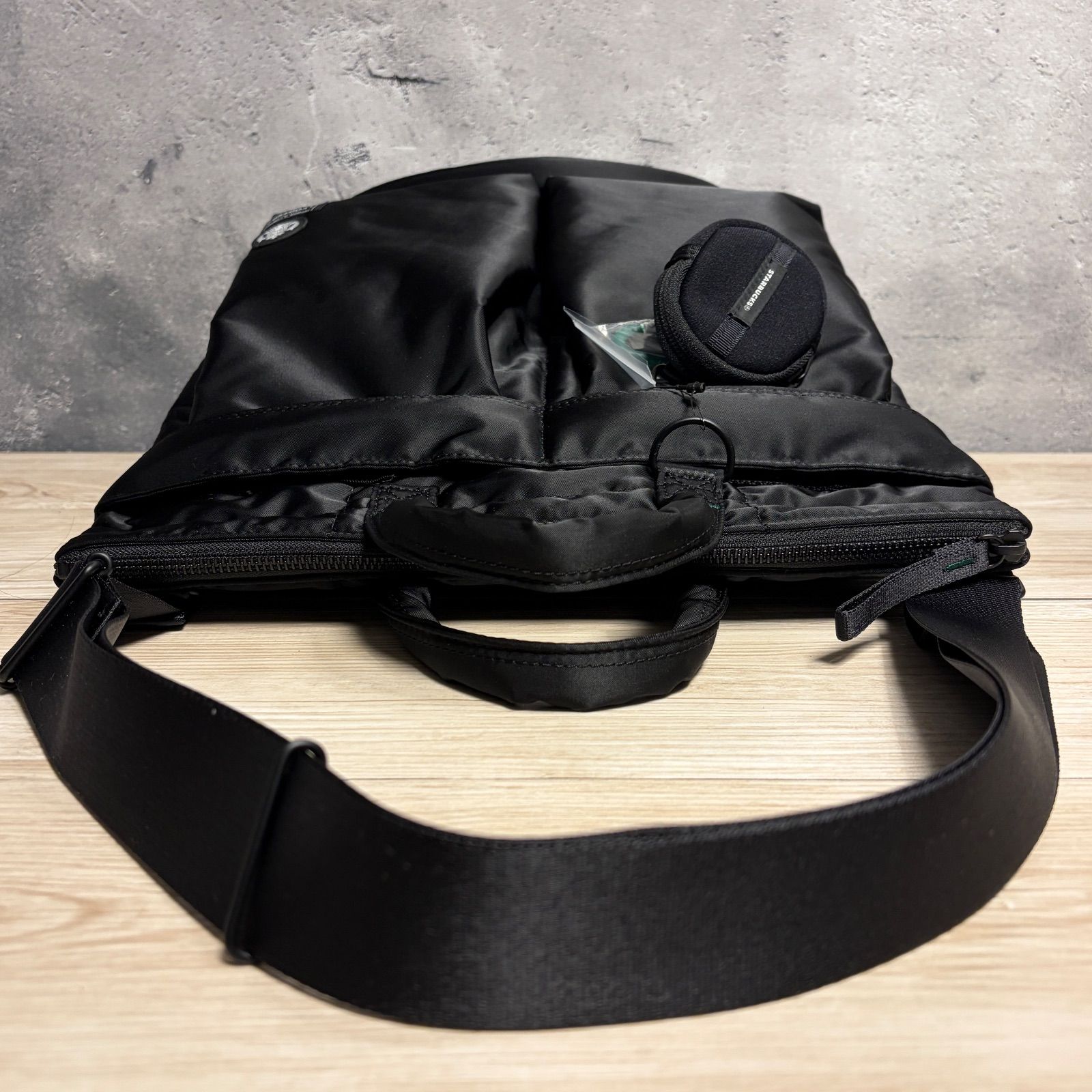 PORTER × Starbucks ヘルメットバッグ ブラック 新品未使用 コーヒー 