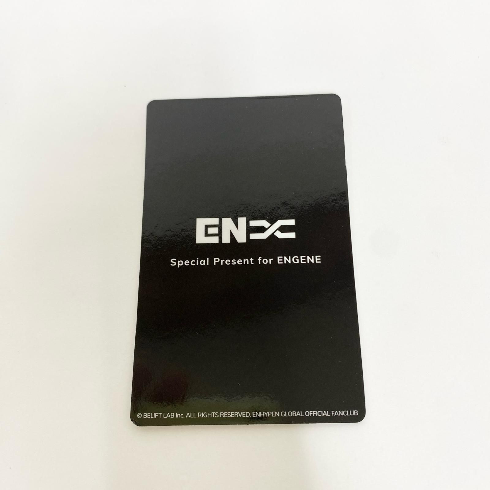 ☆加古川物流】【中古品】ENHYPEN ジョンウォン FC継続特典 トレカ