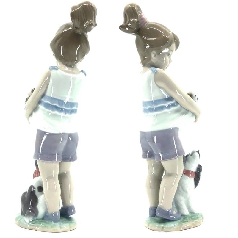 美品】LLADRO リヤドロ／私がママよ フィギュリン／陶器／マルチカラー