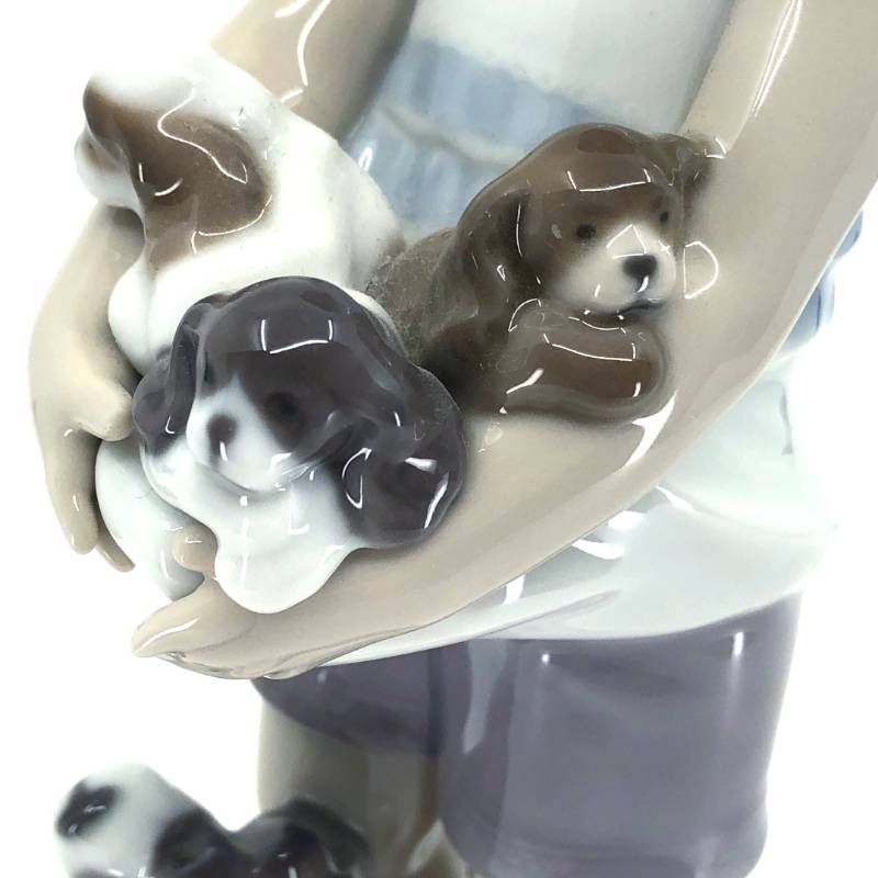 美品】LLADRO リヤドロ／私がママよ フィギュリン／陶器／マルチカラー