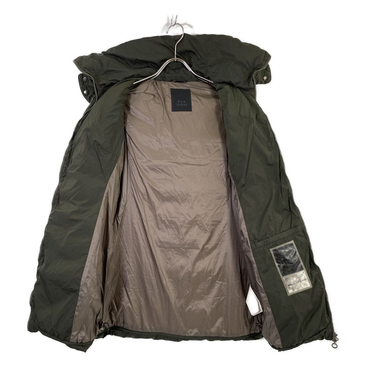 極美品 希少XL TATRAS タトラス ポリテアマ ダウンコート グリーン 楽天市場】タトラス TATRAS LTA19A4694 POLITEAMA KHAKI ポリテアマ
