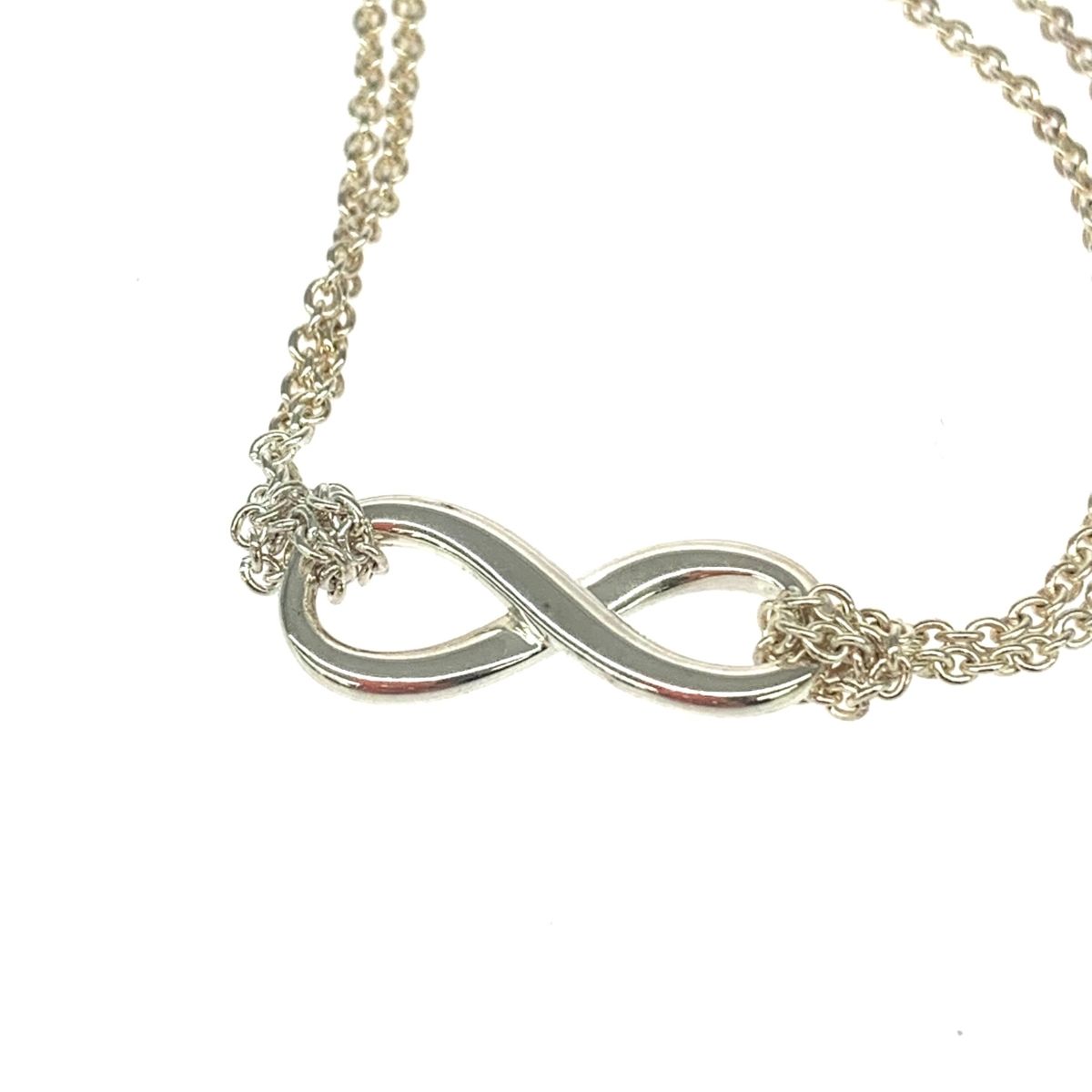 TIFFANY&Co. ティファニー SVブレスレットインフィニティ ダブル