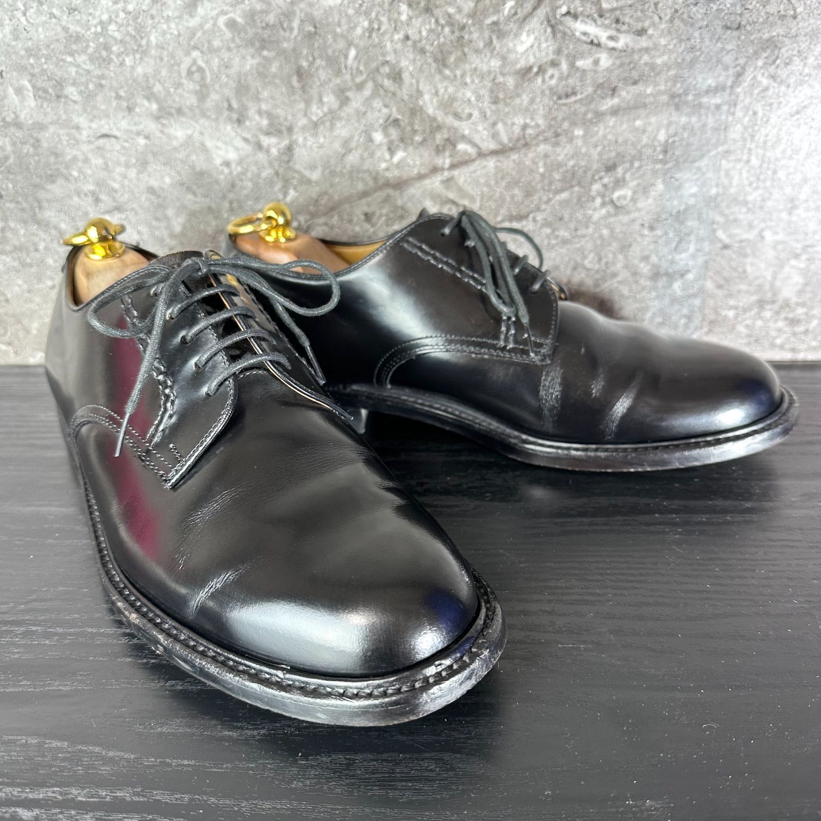 磨き上げ済】S623 美品 REGAL リーガル 2504 本革 プレーントゥ 