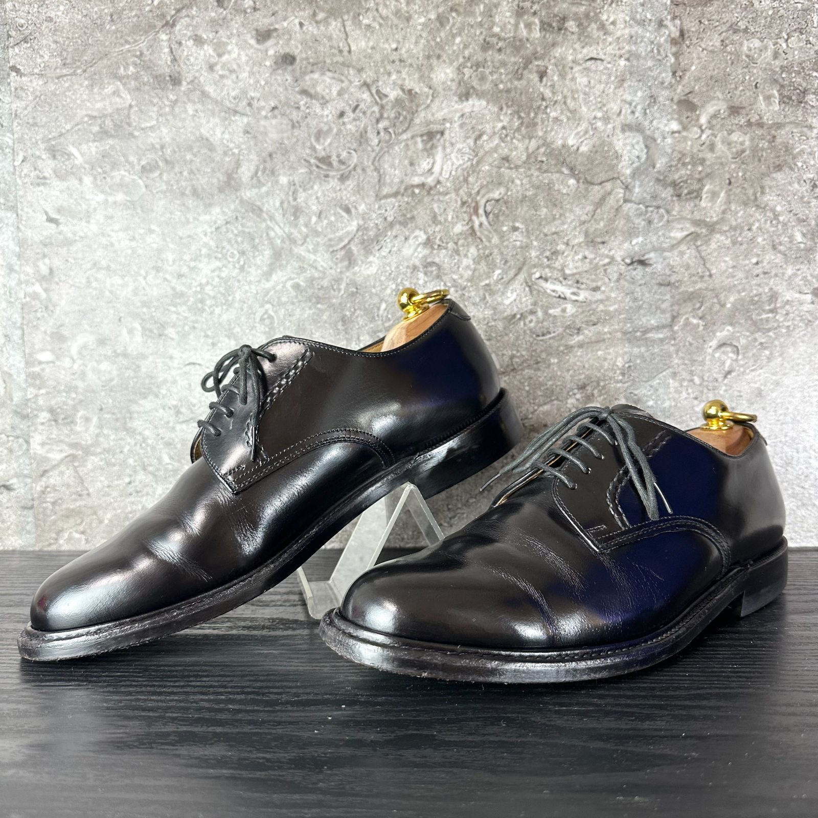 磨き上げ済】S623 美品 REGAL リーガル 2504 本革 プレーントゥ 