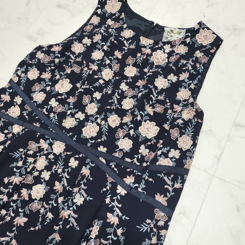 Rose Tiara jewel ローズティアラ ジュエル フラワー刺繍ワンピース