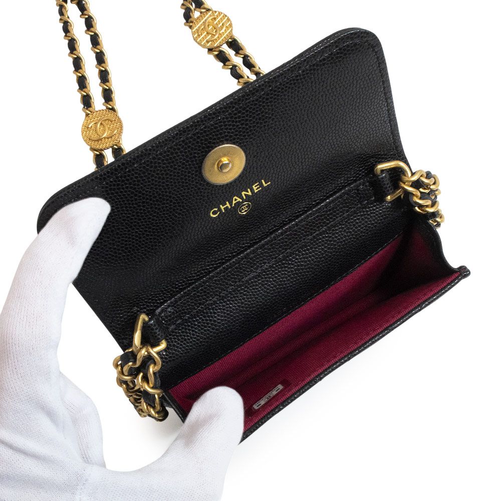 シャネル マトラッセ ミニ チェーン ショルダーバッグ 斜め掛け