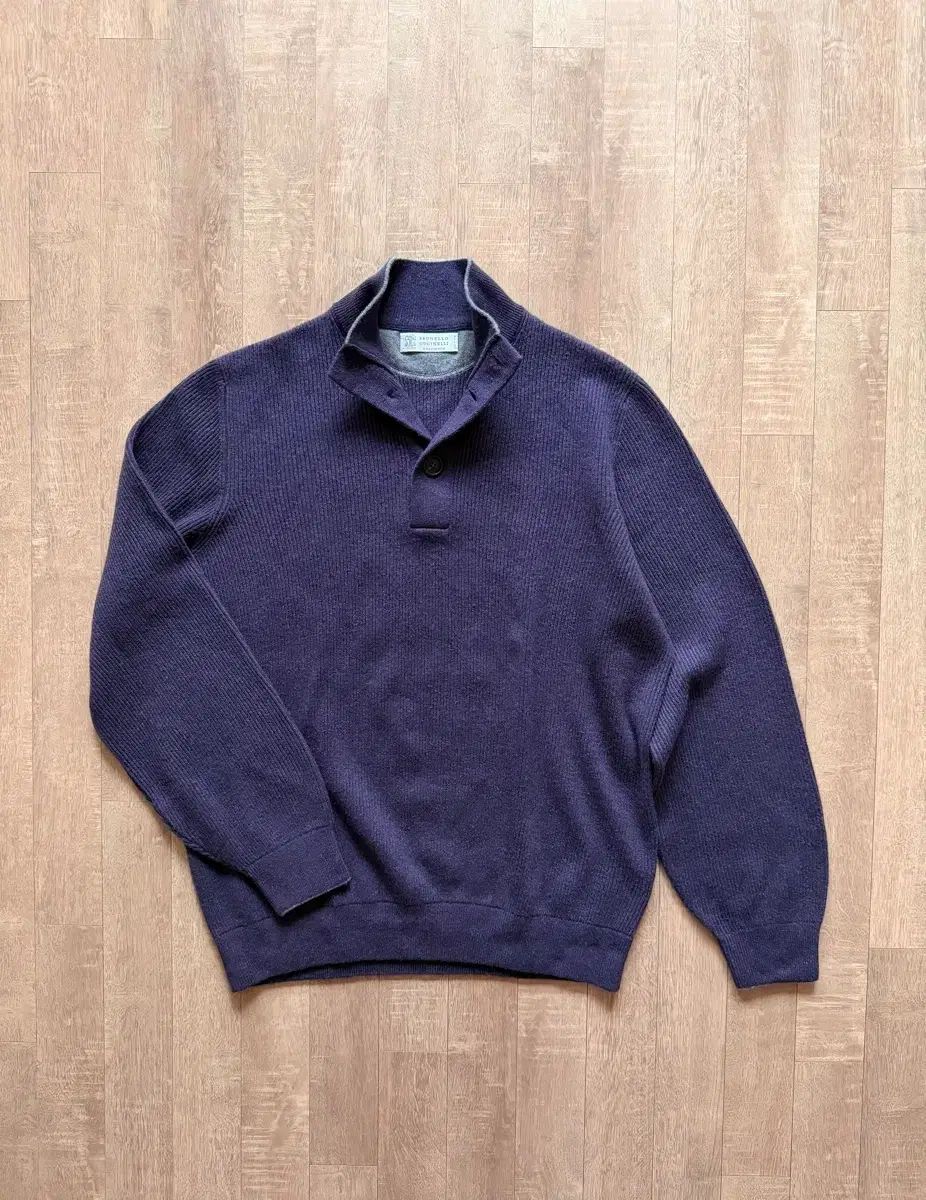 110 BRUNELLO CUCINELLI(ブルネロクチネリ) カシミア ボタンアップ