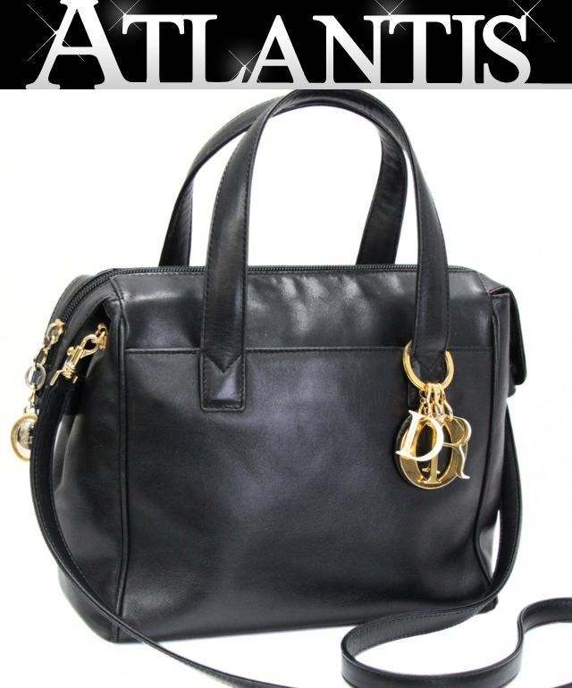 クリスチャンディオール Christian Dior ヴィンテージ ロゴチャーム