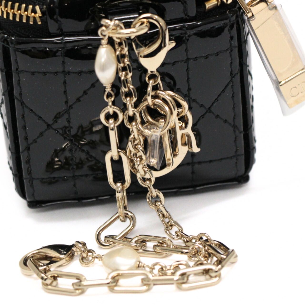 クリスチャンディオール Christian Dior ヴィンテージ ロゴチャーム