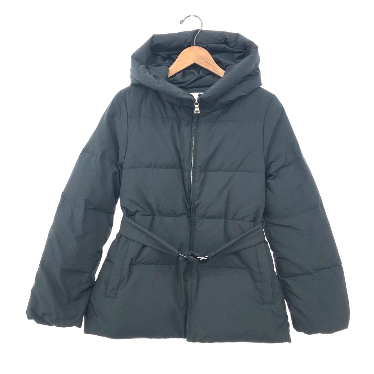 Pinky&Dianne ピンキー&ダイアン ベルテッドダウンフードコート サイズ