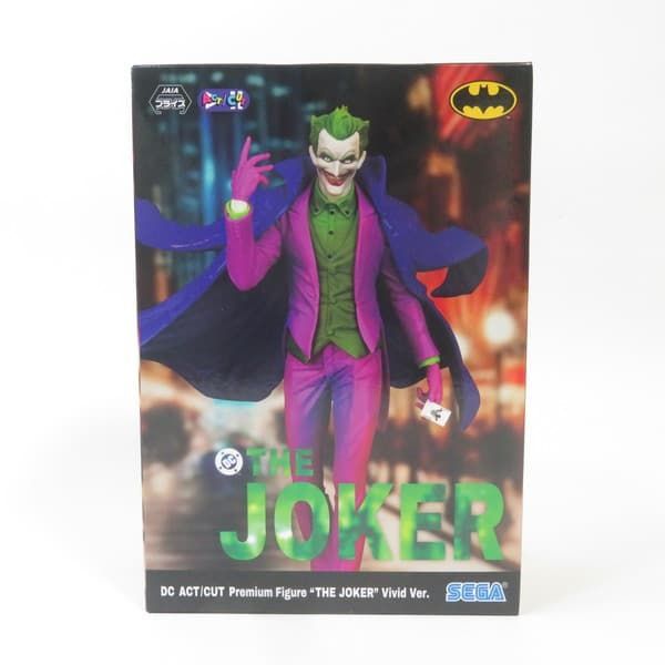 中古 未開封品 ACT/CUT プレミアムフィギュア DC ジョーカー ビビッド