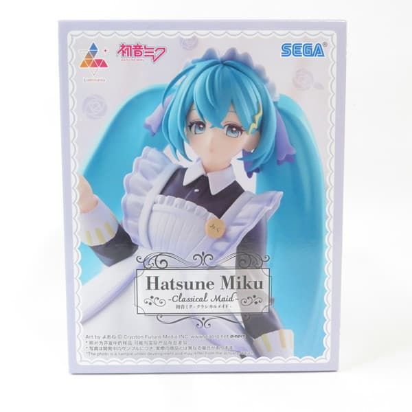 中古 未開封品 Luminasta 初音ミクシリーズ 初音ミク クラシカルメイド