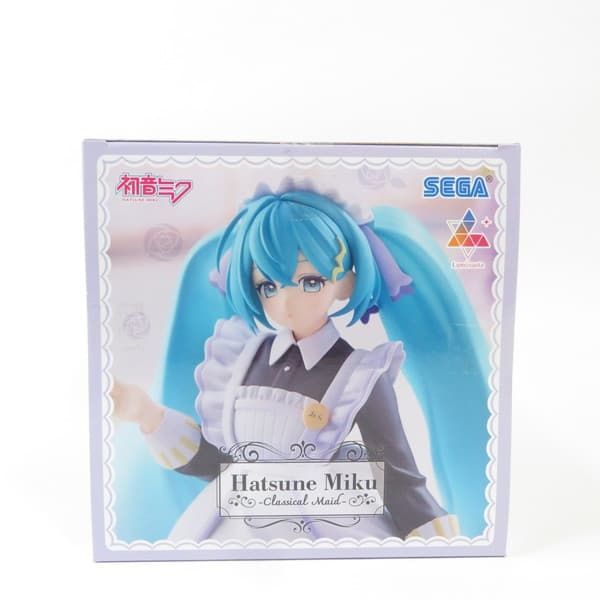 中古 未開封品 Luminasta 初音ミクシリーズ 初音ミク クラシカルメイド