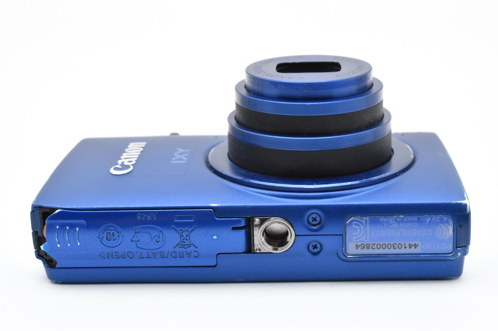 実用品】Canon キヤノン IXY 420F ブルー - メルカリ