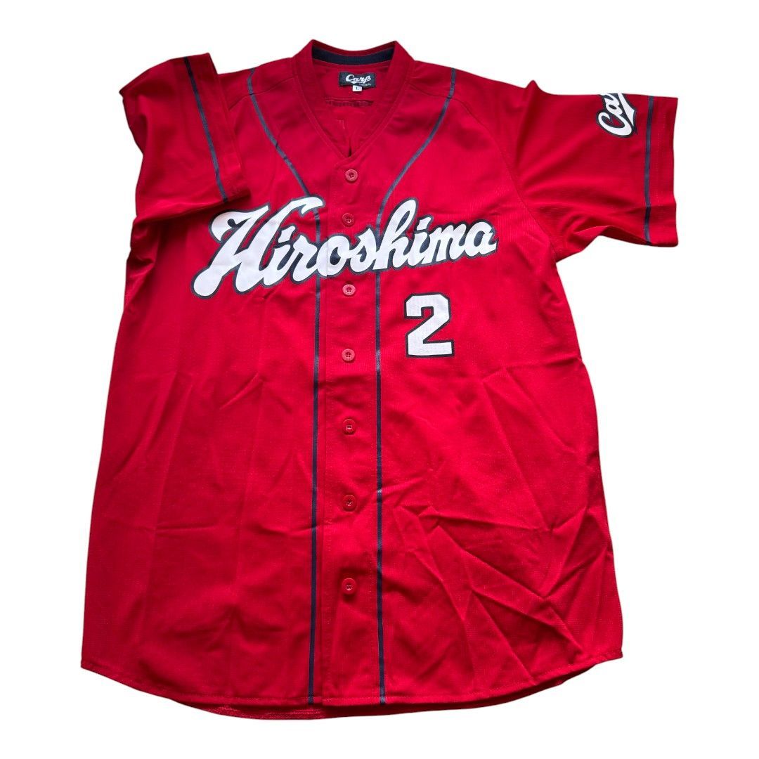 DESCENTE - 広島 カープ 前田 智徳 背番号1 ユニフォーム Sサイズ 旧