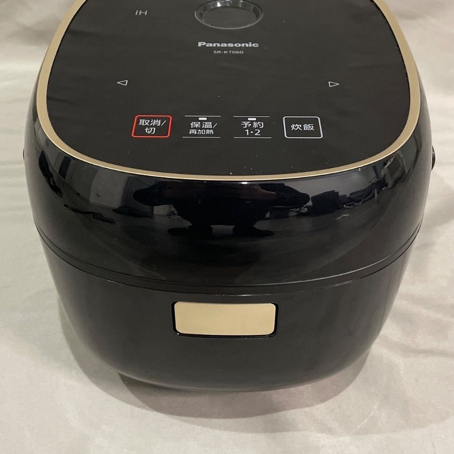 2023年製】Panasonic SR-KT060 IHジャー炊飯器（3.5合）備長炭釜