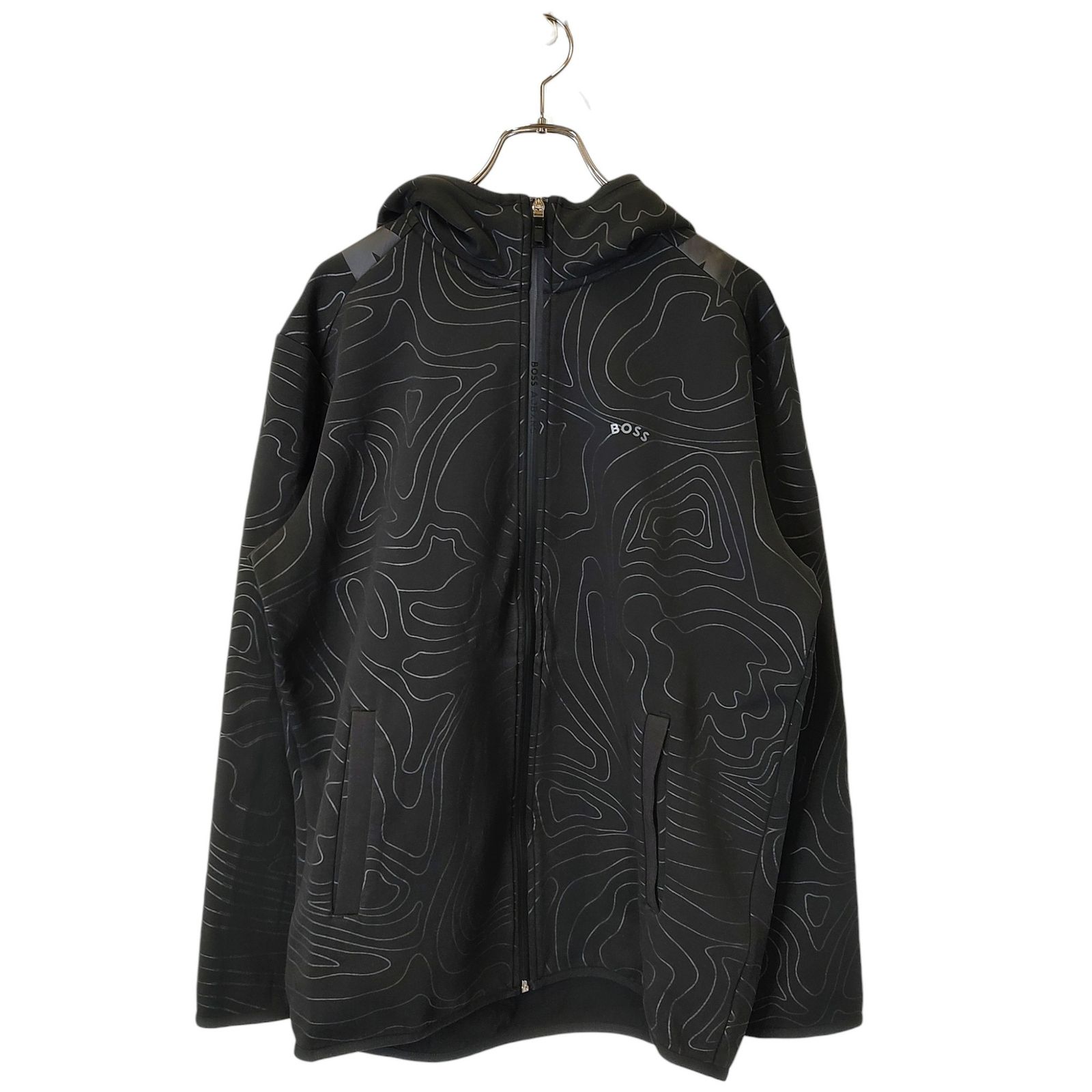 BOSS パーカー セットアップ HUGO BOSS ヒューゴボス AJBXNG ジップパーカー スウェットパンツ