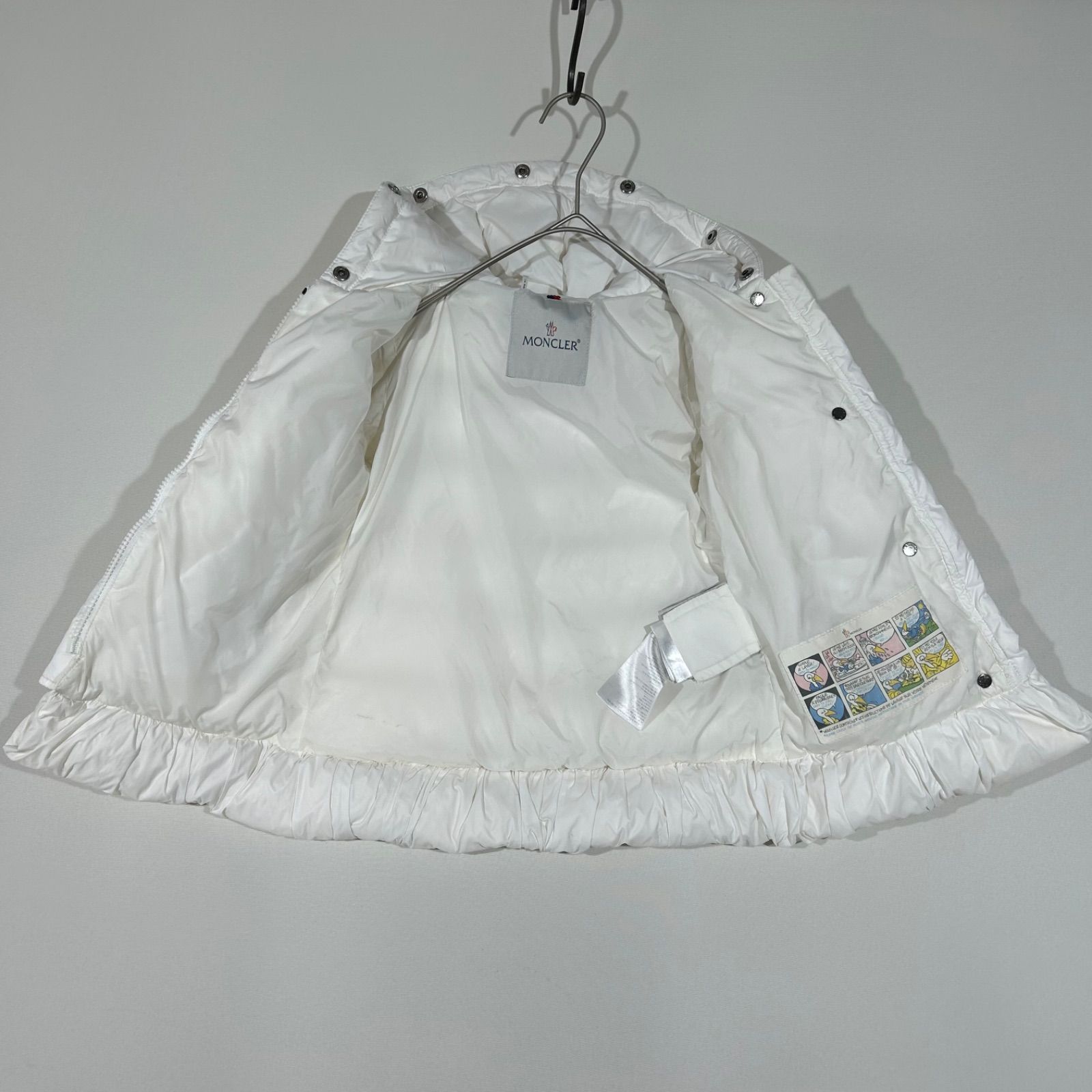 モンクレール MONCLER ホワイト 白 キッズ ダウンコート ダウン
