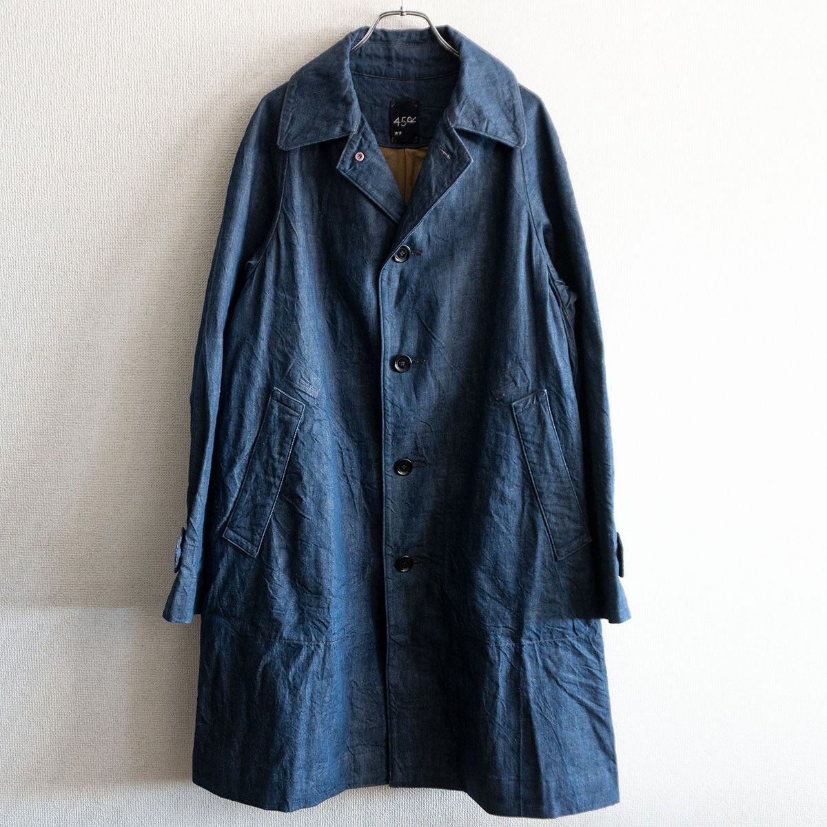美品】45R【麦デニムの908コート】2 インディゴ 45rpm 25120637 - メルカリ