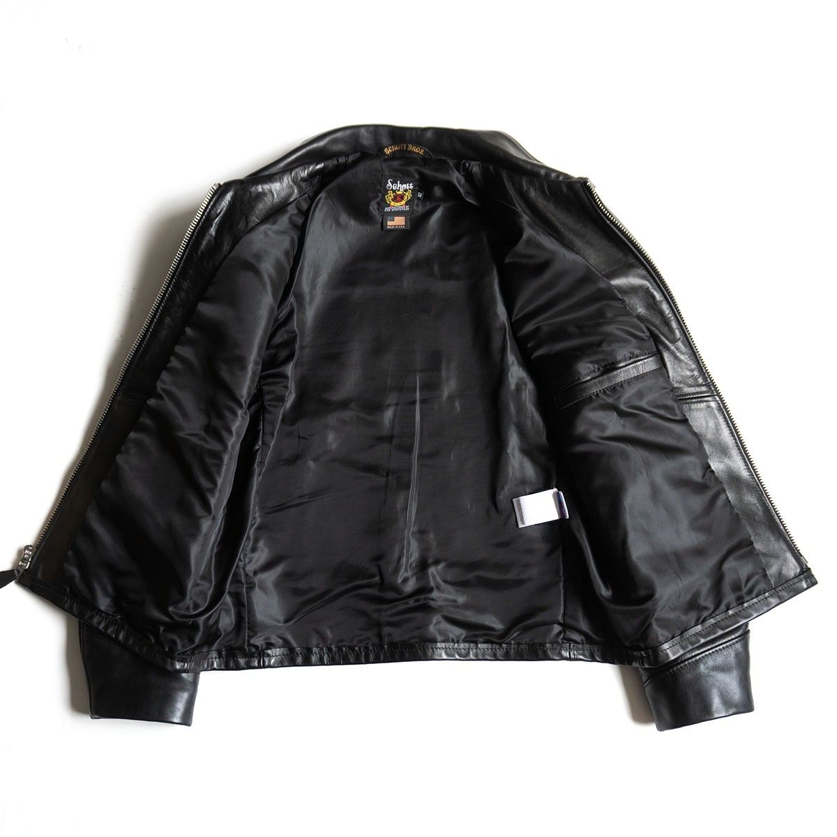 美品/ビッグサイズ】SCHOTT【103US/シングルライダースジャケット】42