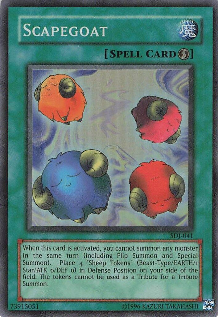 コナミ 【魔】 SDJ-041 【英】SCAPEGOAT SR - メルカリ