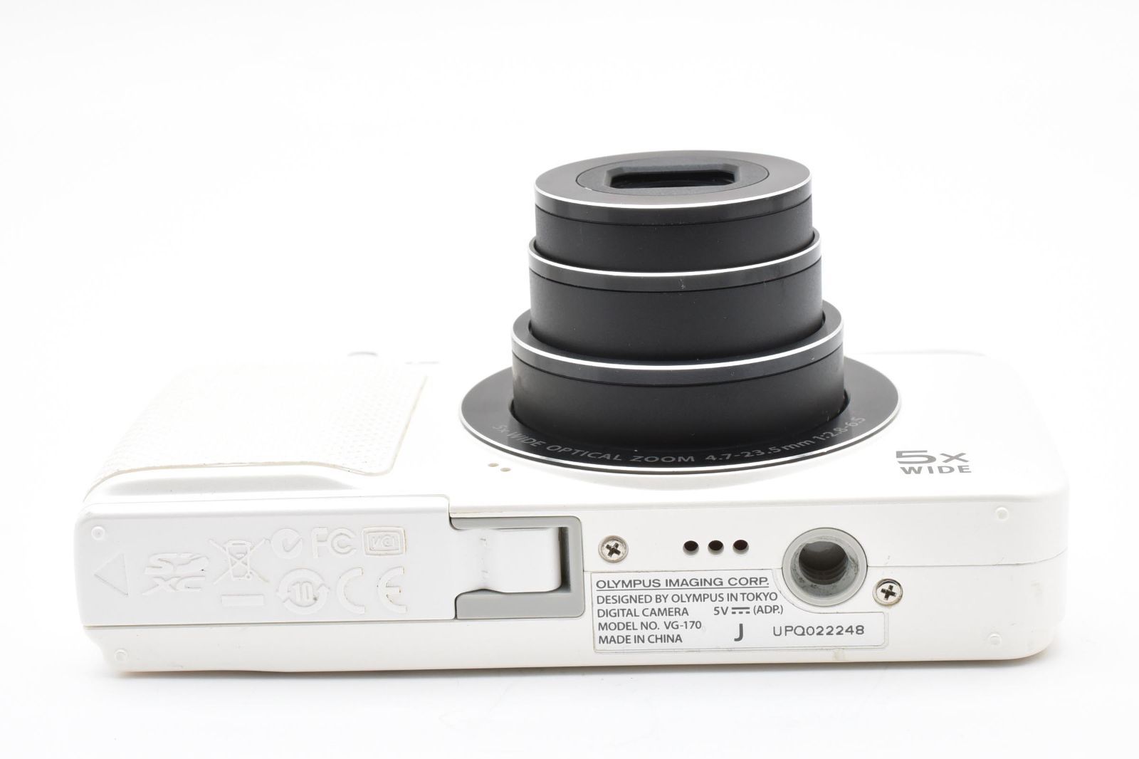 現状品】OLYMPUS オリンパス VG-170 ホワイト オリンパス OLYMPUS VG