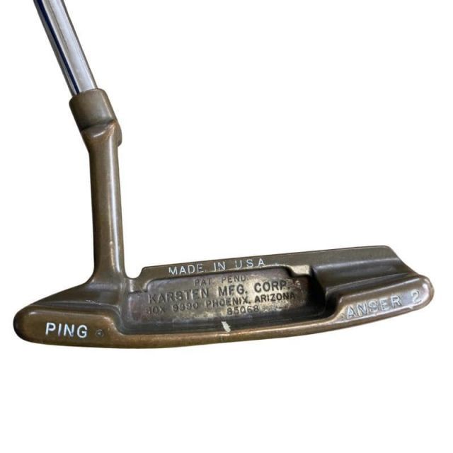 中古】 ピン ANSER 2 PAT PEND ベリリウムカッパー パター PT スチール