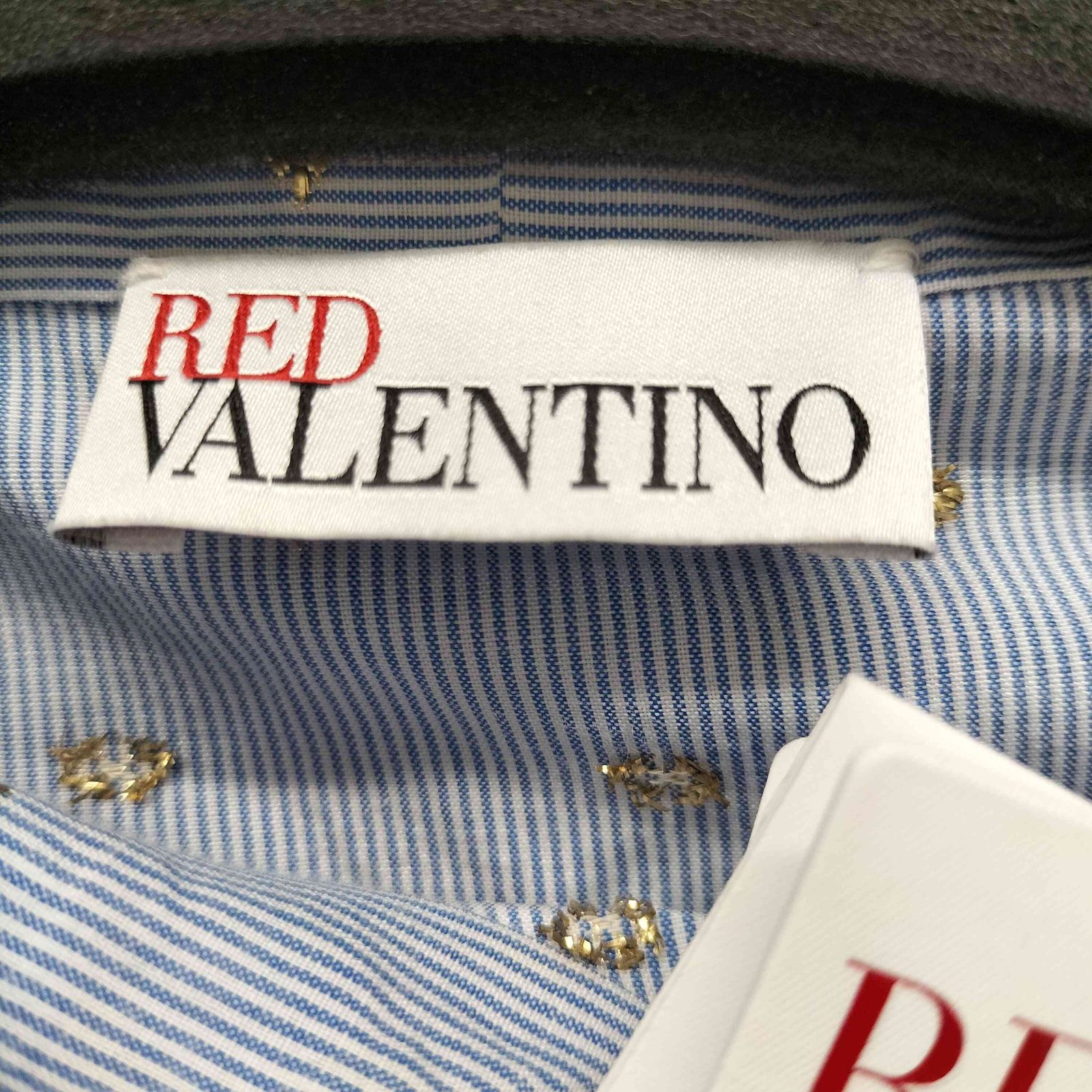 レッドヴァレンティノ RED VALENTINO ボウタイ パフスリーブ ブラウス
