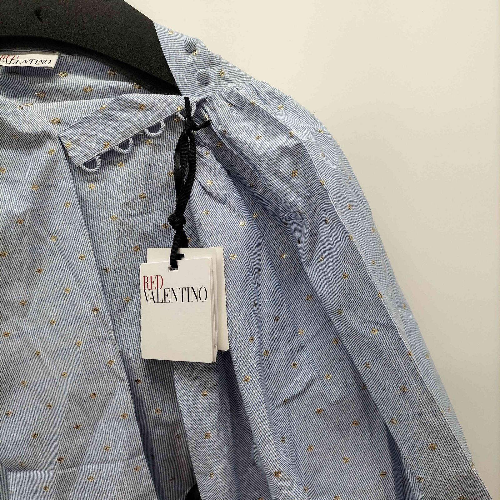 レッドヴァレンティノ ボウタイブラウス 38 ホワイト RED VALENTINO