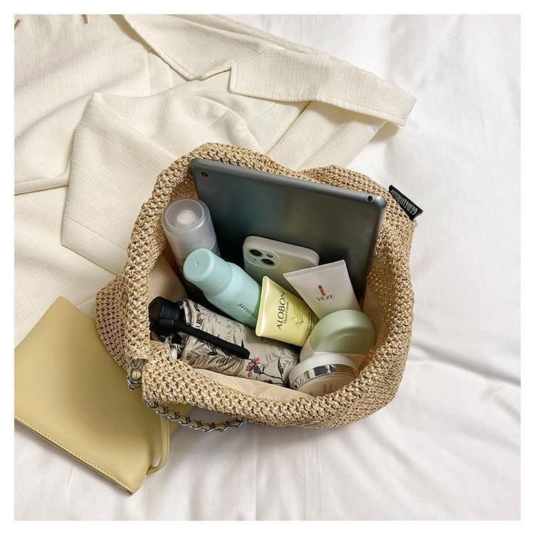 かごバッグ レディース トートバッグ 麦わらバッグ ピクニック 海