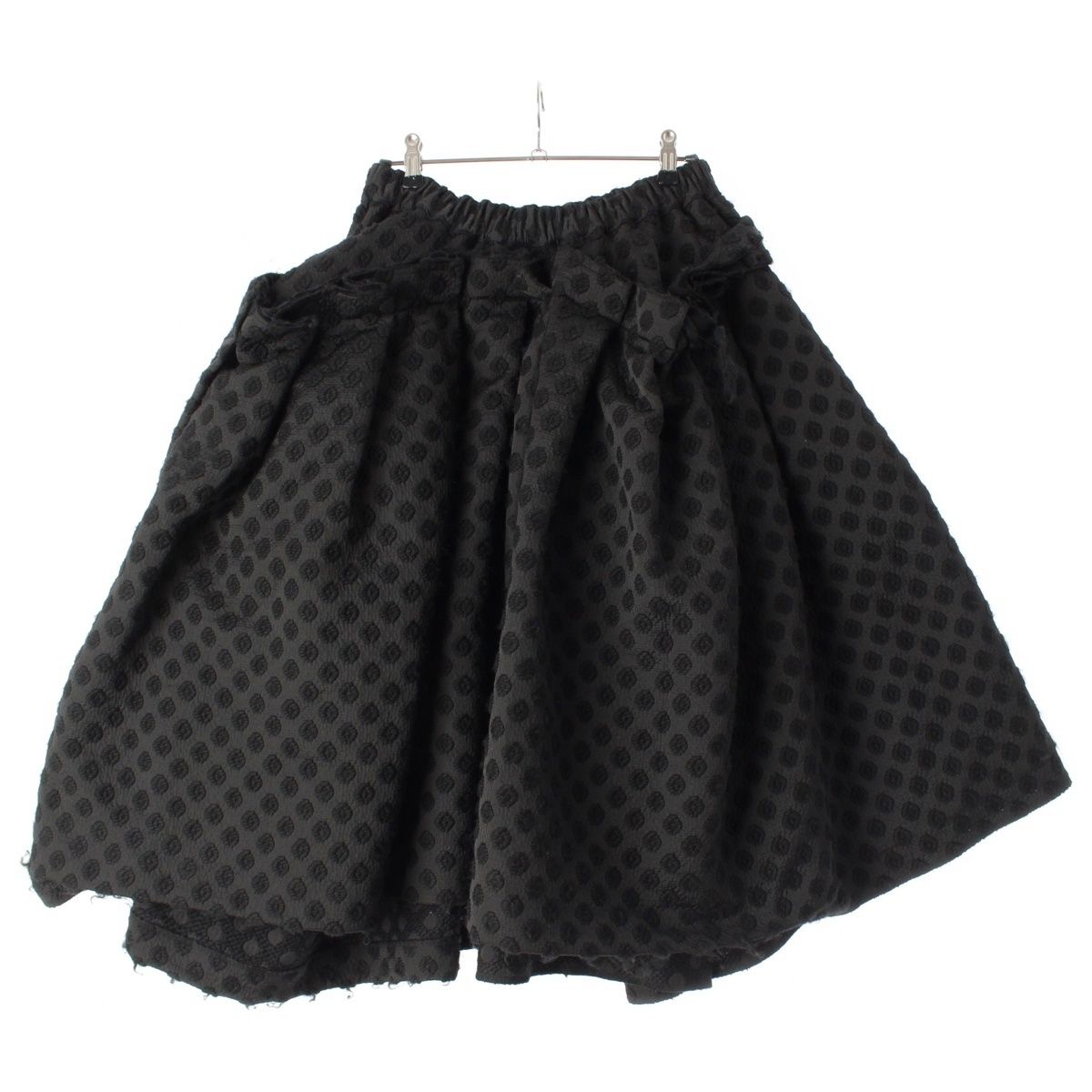 コムデギャルソン AD2024 ドット デザイン ボリューム スカート