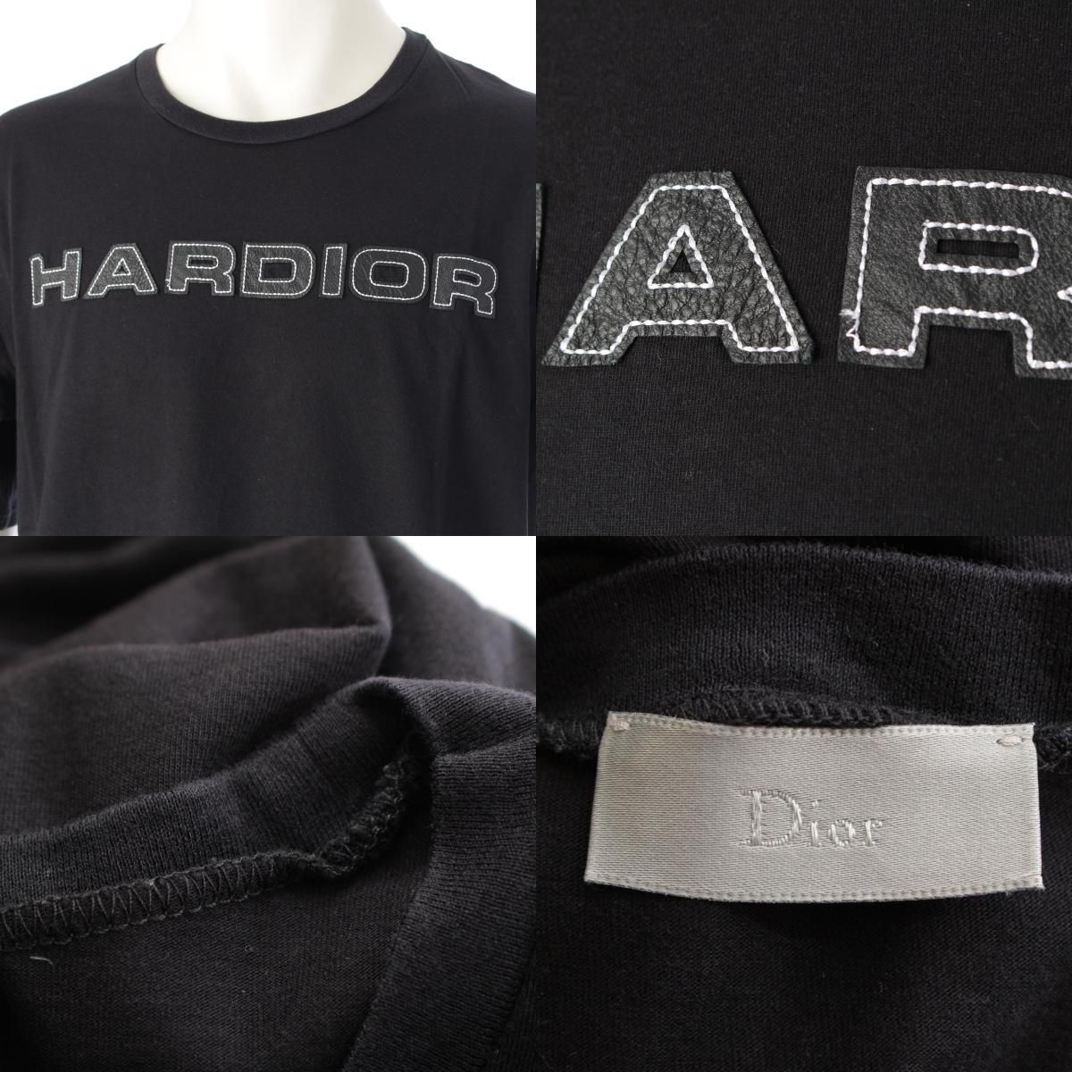 ディオール コットン HARDIOR ロゴ 半袖Tシャツ カットソー トップス