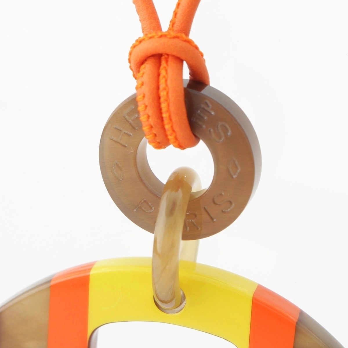 エルメス バッファローホーン Hエキップ ネックレス アクセサリー