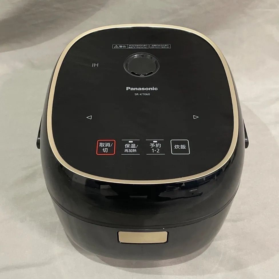 2023年製】Panasonic SR-KT060 IHジャー炊飯器（3.5合）備長炭釜