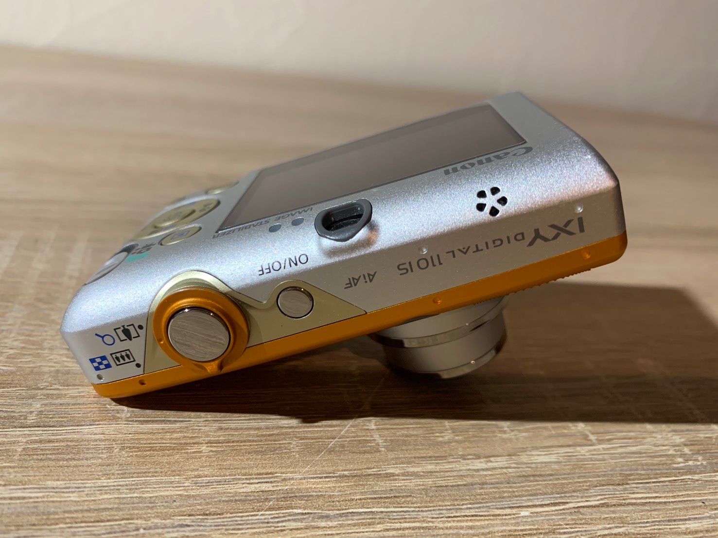 7367 Canon IXY DIGITAL 110 IS オレンジ デジカメ ジャンク品 - メルカリ