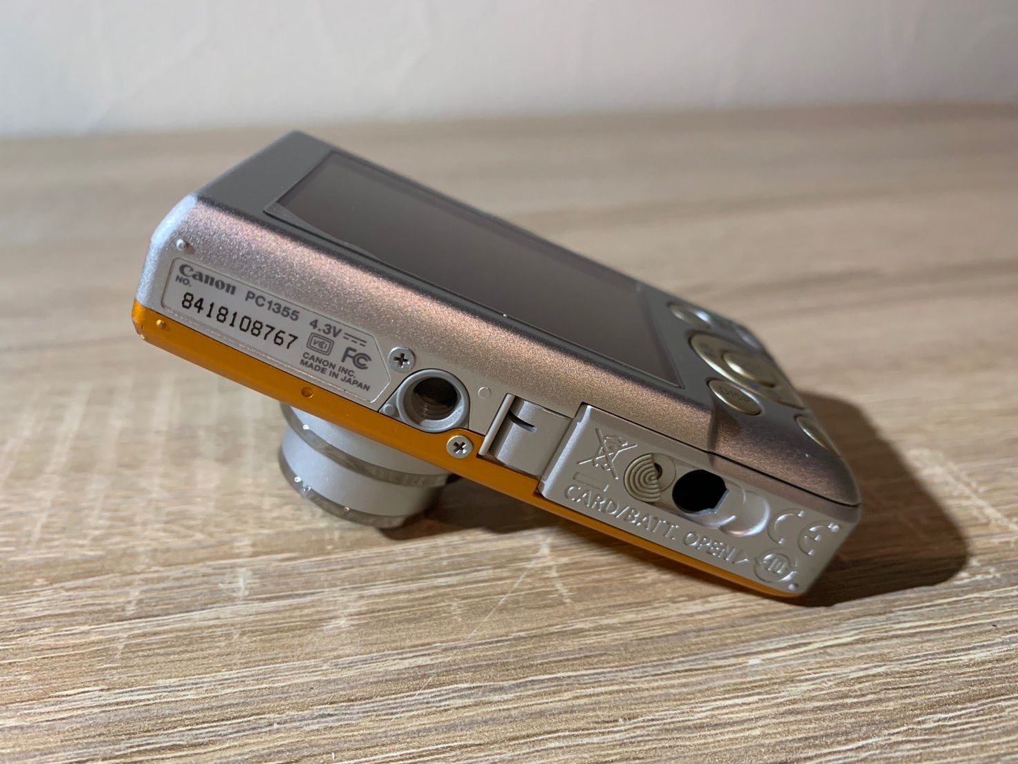 7367 Canon IXY DIGITAL 110 IS オレンジ デジカメ ジャンク品 - メルカリ