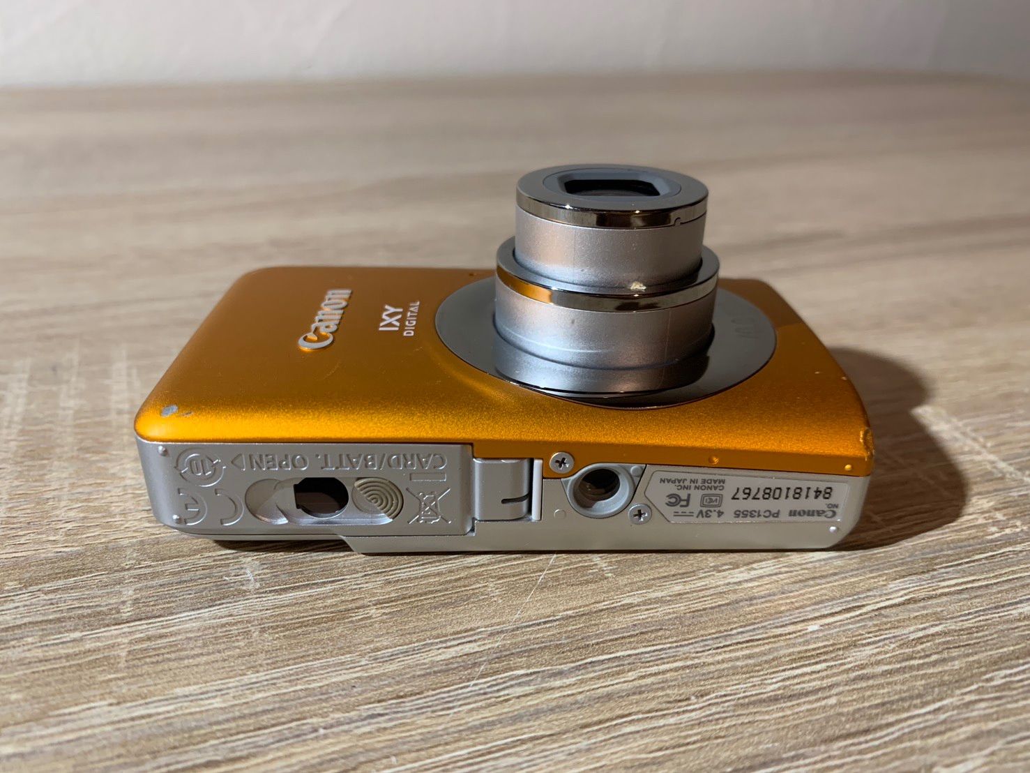 7367 Canon IXY DIGITAL 110 IS オレンジ デジカメ ジャンク品 - メルカリ