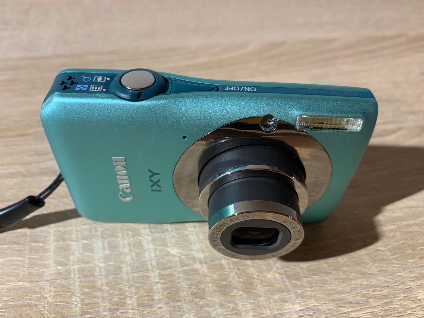 7368 Canon IXY 200F ブルー デジカメ 動作確認済み - メルカリ