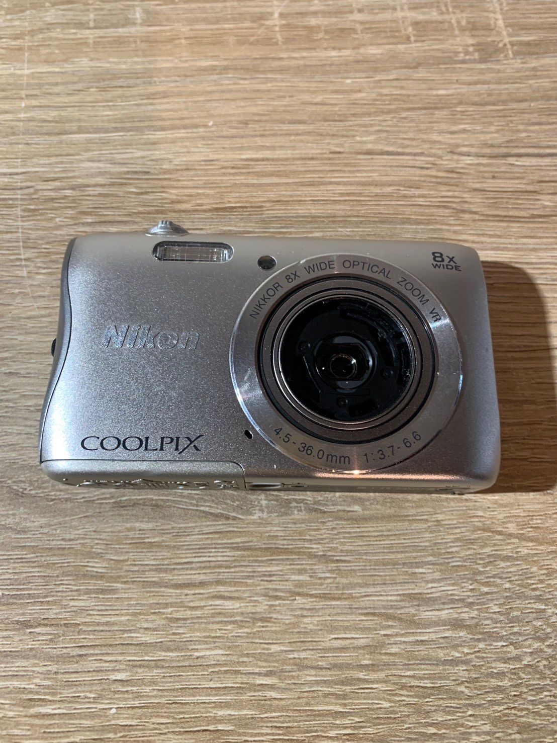 【動作確認済み】Nikon COOLPIX S3700 シルバー 7369 Nikon COOLPIX S3700 シルバー デジカメ 動作確認済み - メルカリ