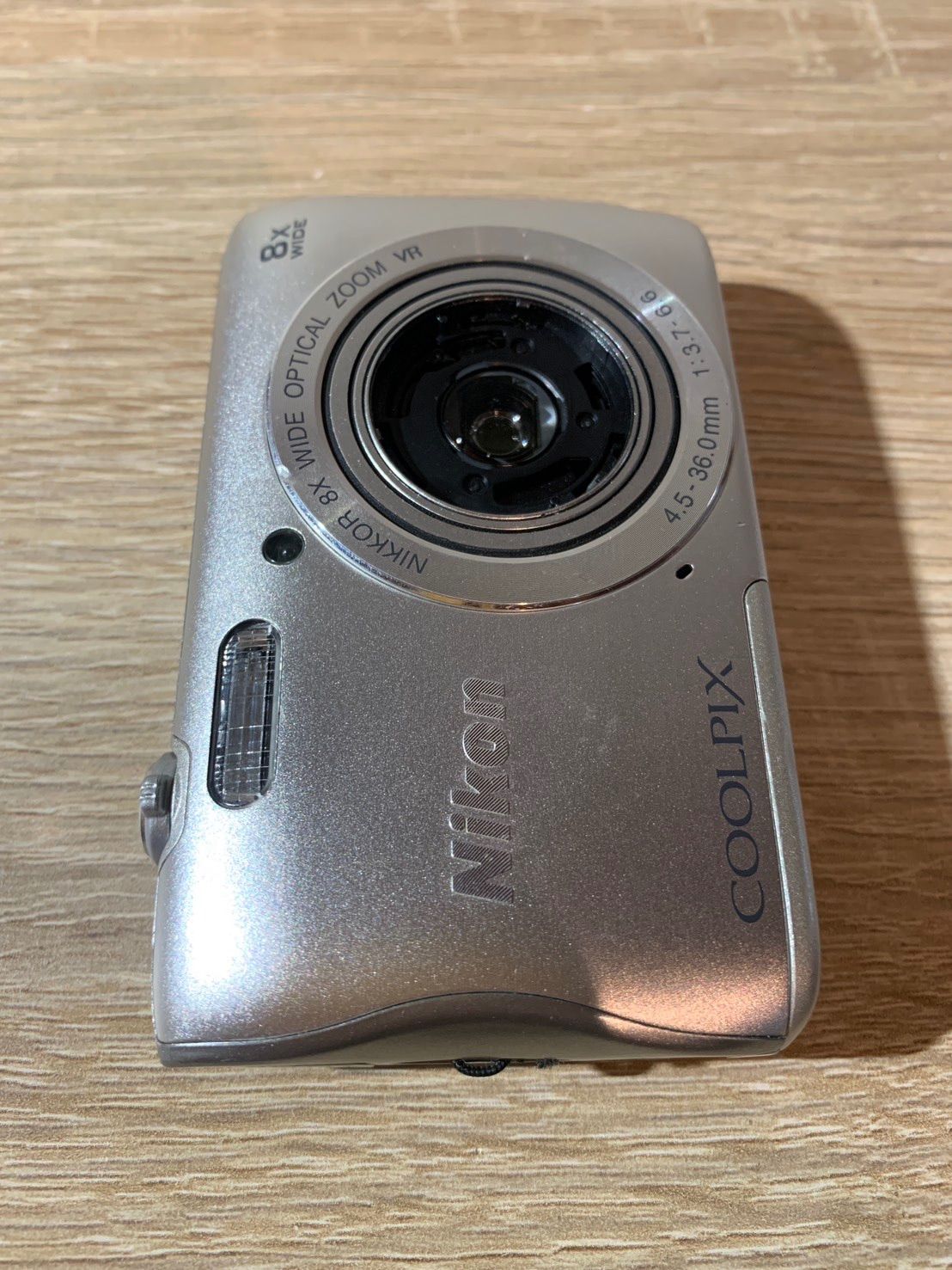 7369 Nikon COOLPIX S3700 シルバー デジカメ 動作確認済み - メルカリ