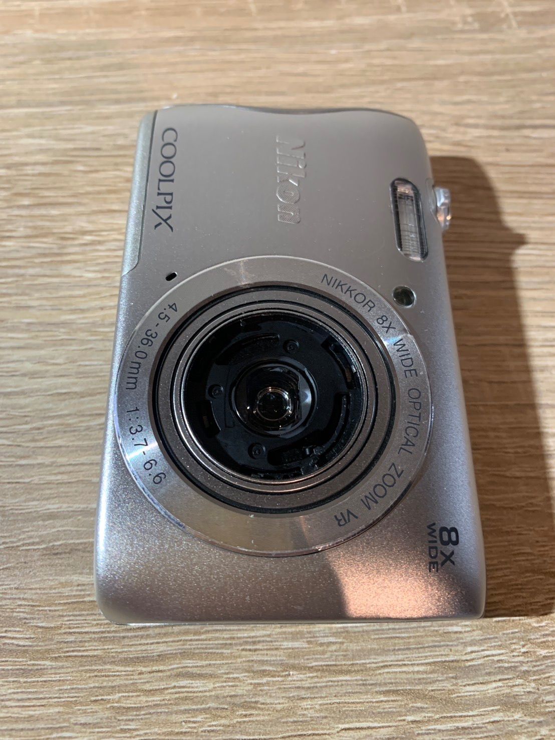 7369 Nikon COOLPIX S3700 シルバー デジカメ 動作確認済み - メルカリ