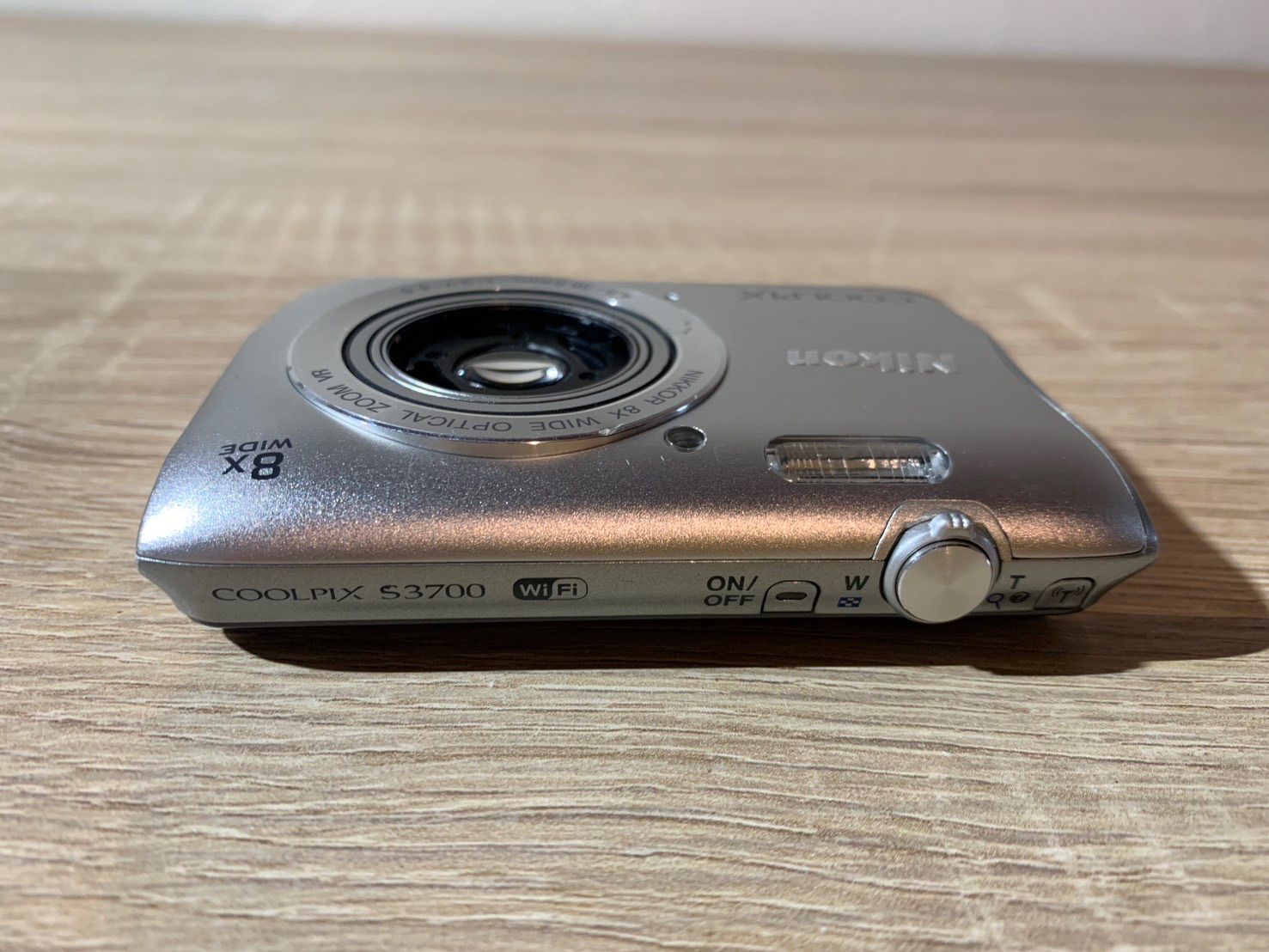 7369 Nikon COOLPIX S3700 シルバー デジカメ 動作確認済み - メルカリ