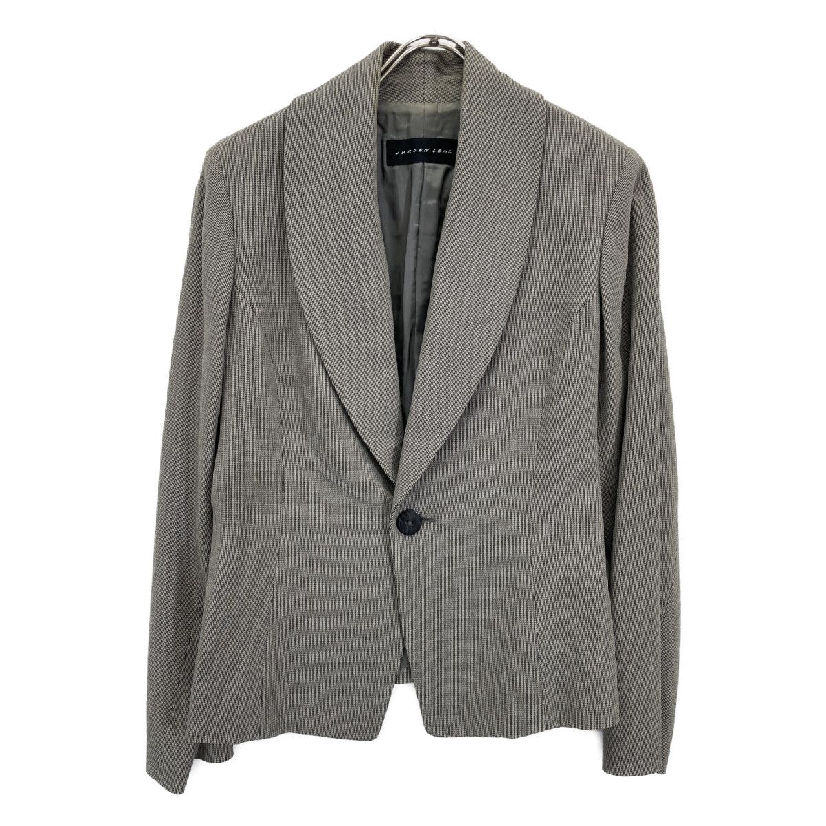 ヨーガンレール　グレー ウールテーラードジャケット JURGEN LEHL ヨーガンレール ｸﾞﾚｰ ｳｰﾙ ｼﾞｬｹｯﾄ - メルカリ