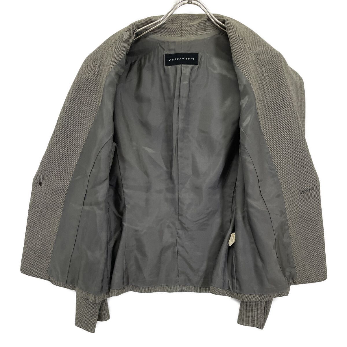 JURGEN LEHL ジャケット ライトグレー 新品未使用♡ JURGEN LEHL ヨーガンレール ｸﾞﾚｰ ｳｰﾙ ﾉｰｶﾗｰ ｼﾞｬｹｯﾄ - メルカリ