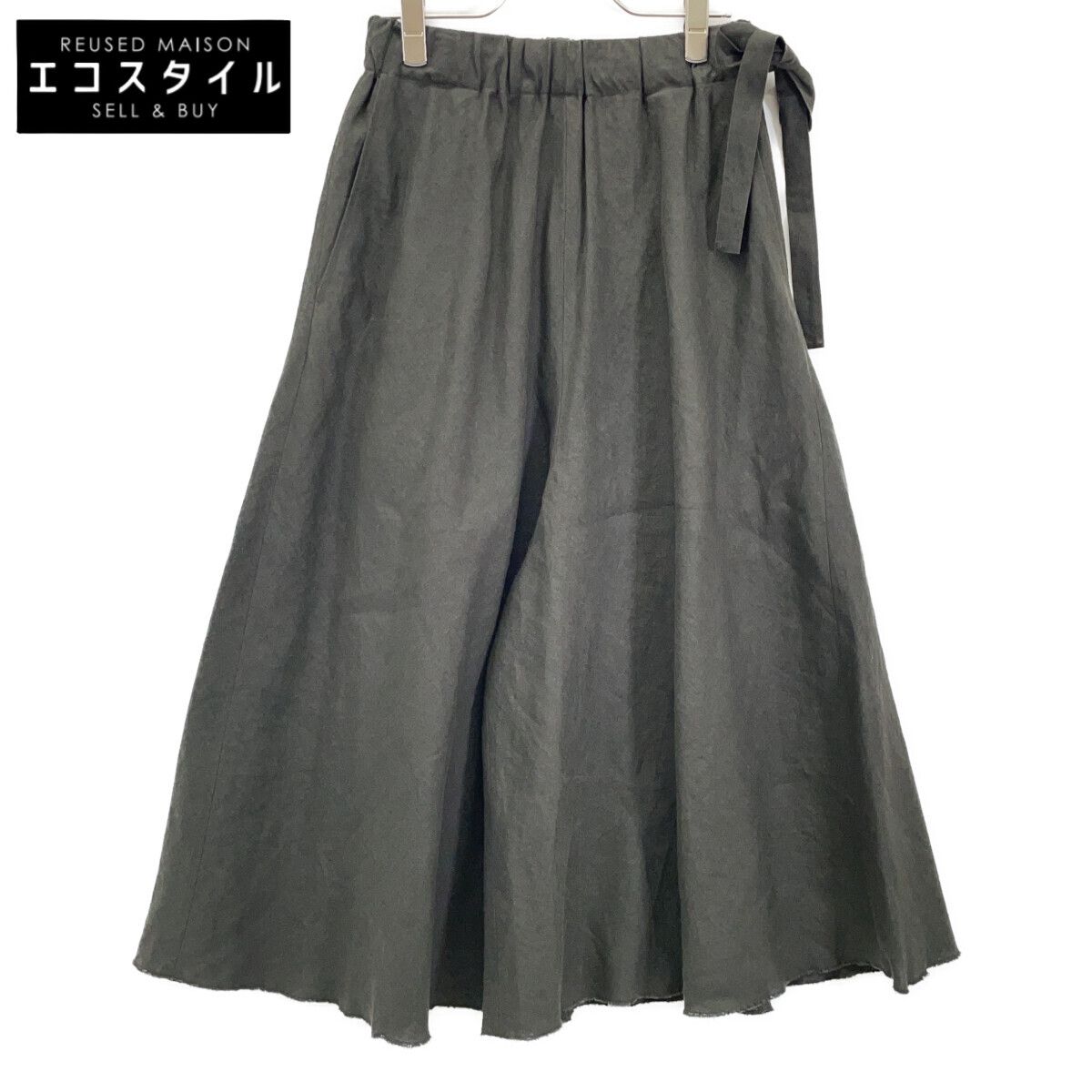 JURGEN LEHL ヨーガンレール ｶｰｷ ｻｲﾄﾞﾘﾎﾞﾝ ﾜｲﾄﾞﾊﾟﾝﾂ M - メルカリ