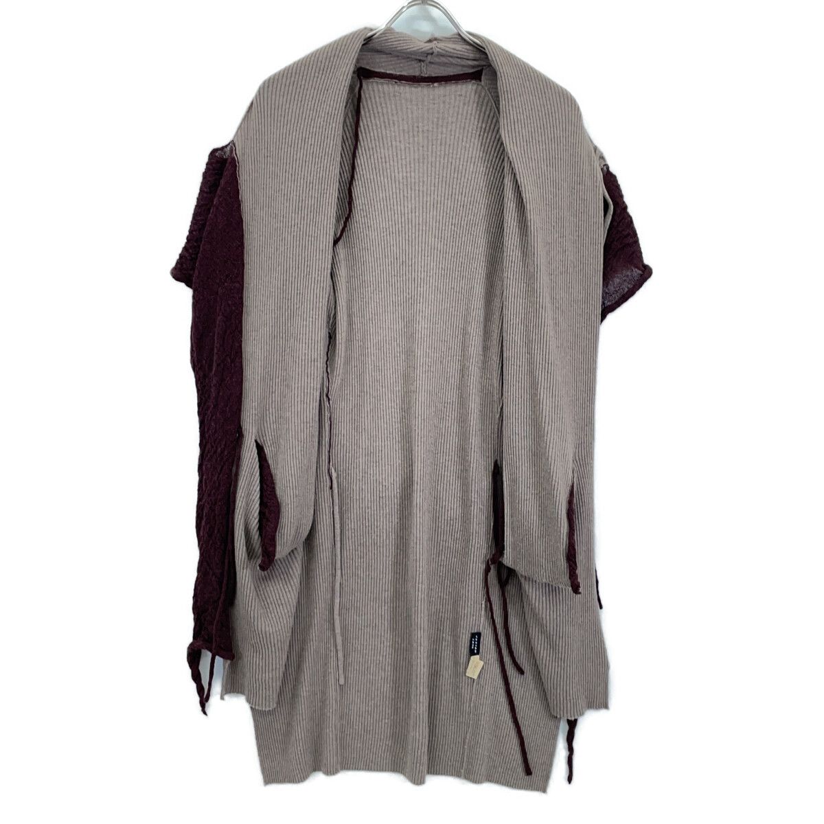 JURGEN LEHL ヨーガンレール ﾌﾞﾗｳﾝ ｶｼﾐﾔ×ｳｰﾙ ﾌﾘﾝｼﾞ ﾛﾝｸﾞｶｰﾃﾞｨｶﾞﾝ